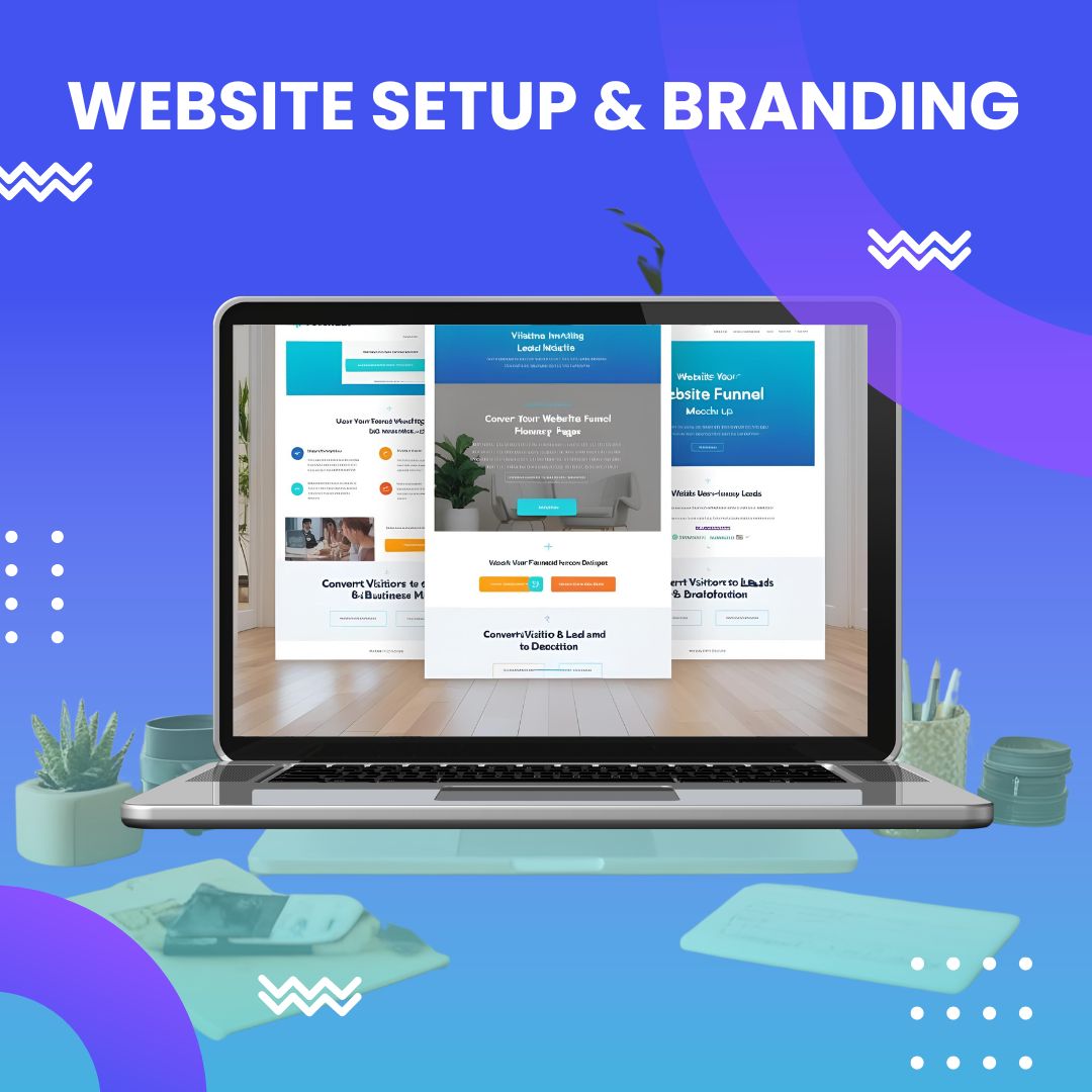 đź§± Website Setup & Branding